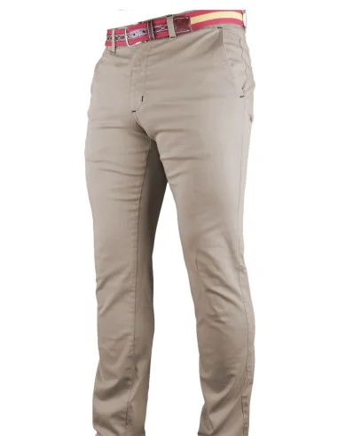 Pantalón Sport Bandera España Camel