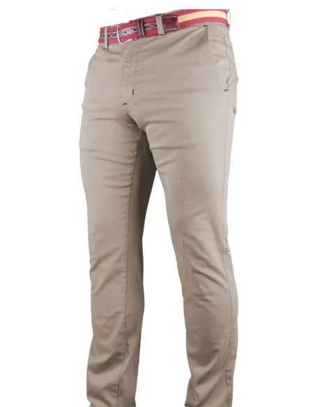Pantalón Sport Bandera España Camel