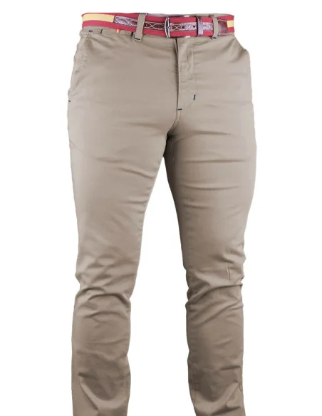 Pantalón Sport Bandera España Camel