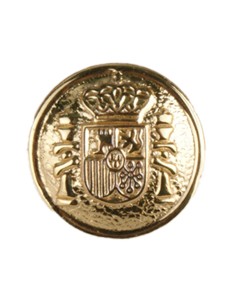 Botón Uniforme De Gala Escudo España