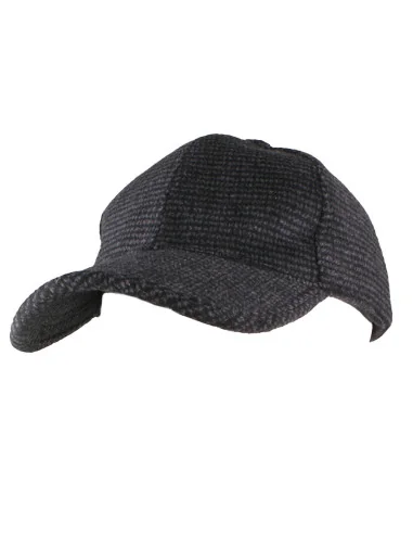 Gorra Lana Bandera España Estampada Grises