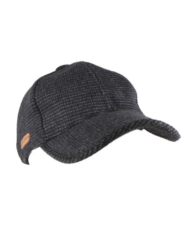 Gorra Lana Bandera España Estampada Grises