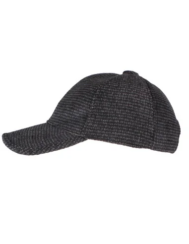 Gorra Lana Bandera España Estampada Grises