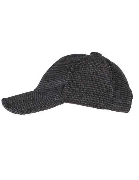 Gorra Lana Bandera España Estampada Grises