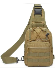 Mochila Bandolera Táctica 4L Coyote