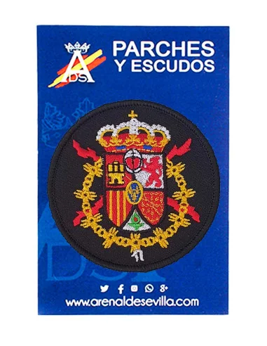 Parche Escudo Rey Emérito Juan Carlos I