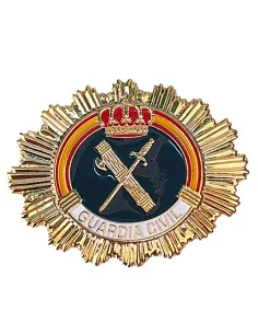 Placa para Cartera Guardia Civil Ovalada de Colección | Metal Zamak