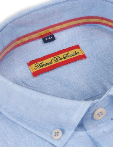 Camisa Polera Bandera España Lino