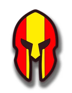 Parche Bandera España Espartano