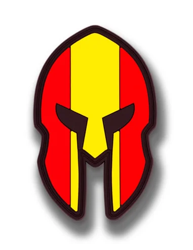 Parche Bandera España Espartano