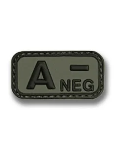 Parche Camo Grupo Sanguíneo A-