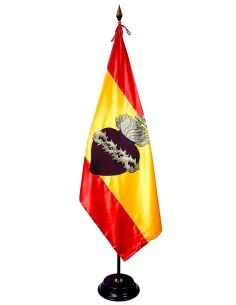 Bandera Sagrado Corazón Bordada a Mano 2