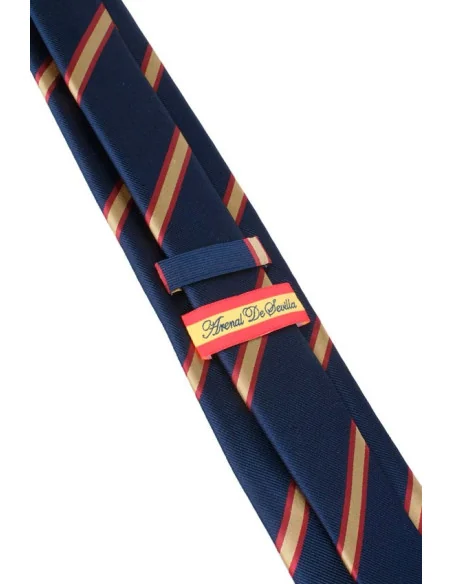 Corbata Bandera España Raya Ancha - Azul Marino