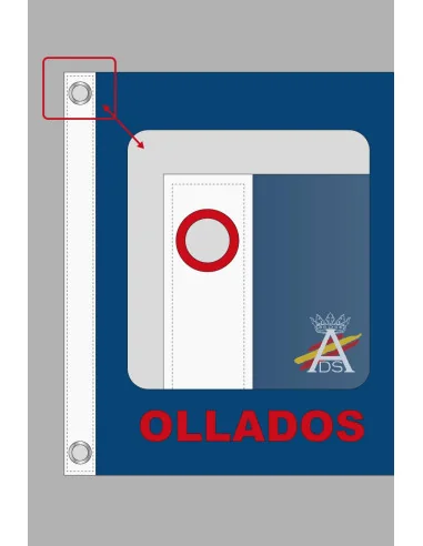 Bandera Pendón Personalizada.