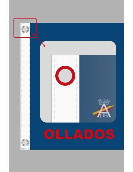 Bandera Pendón Personalizada.