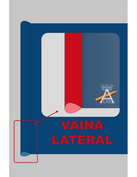 Bandera Personalizada Tipo Medieval