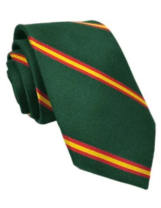 Corbata Bandera España Diagonal Verde