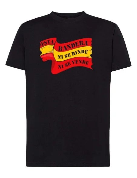 Camiseta España "Ni se rinde. Ni se vende" | Negra | Arenal de Sevilla