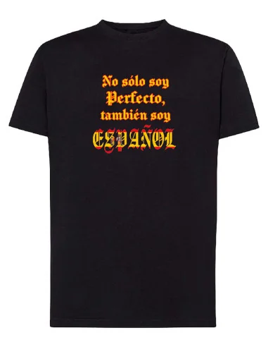 Camiseta Bandera España Perfecto Español