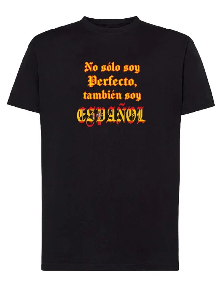Camiseta Bandera España Perfecto Español