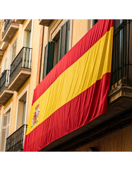 Balconera o Colgadura Bandera España