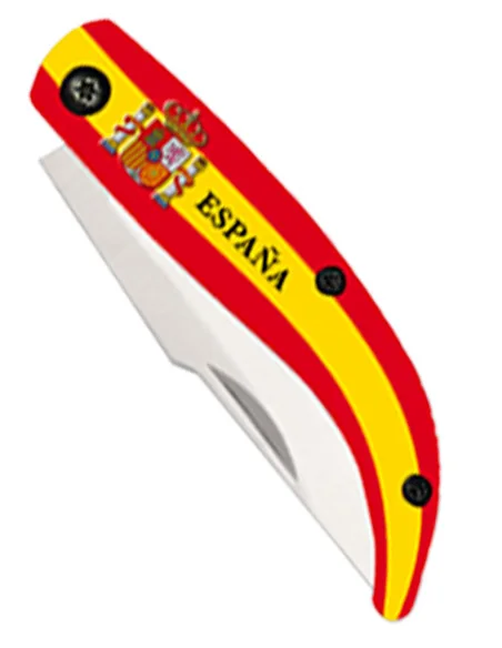 Navaja Bandera España 3D