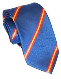 Corbata Bandera España Diagonal Azulona