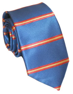 Corbata Bandera España Horizontal Azulona