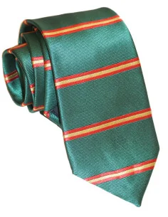 Corbata Bandera España Horizontal Verde