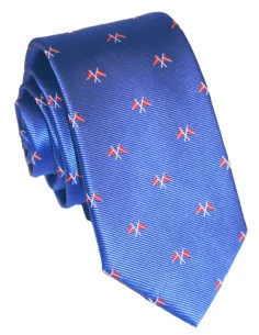 Corbata Banderas Náuticas España Azulina