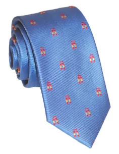 Corbata Ñ - Azulón