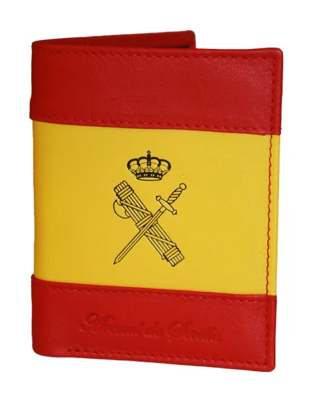 Cartera de Piel Bandera España Guardia Civil