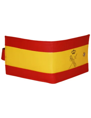 Cartera de Piel Bandera España Guardia Civil y Bolsillo