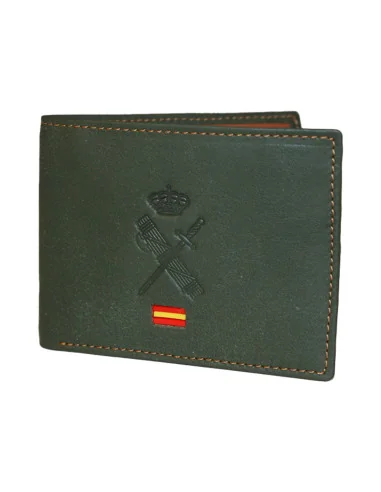 Cartera de Piel Guardia Civil Bandera España
