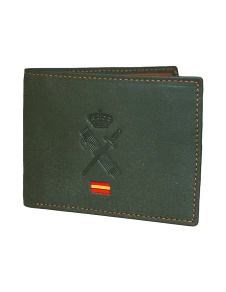 Cartera de Piel Guardia Civil Bandera España