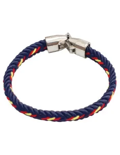 Pulsera Trenzada Marino Bandera España