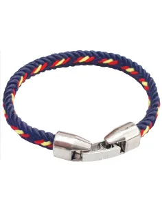 Pulsera Trenzada Marino Bandera España 2