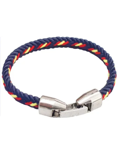 Pulsera Trenzada Marino Bandera España