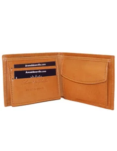 Cartera Escudo España de Piel Cuero Bolsillo 2