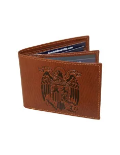 Cartera Águila San Juan de Piel Marrón Chocolate
