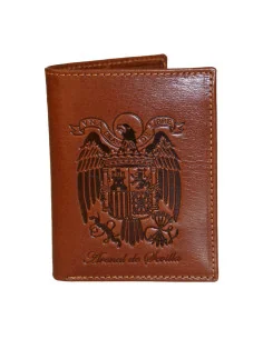 Cartera Águila San Juan de Piel Marrón Chocolate Bolsillo