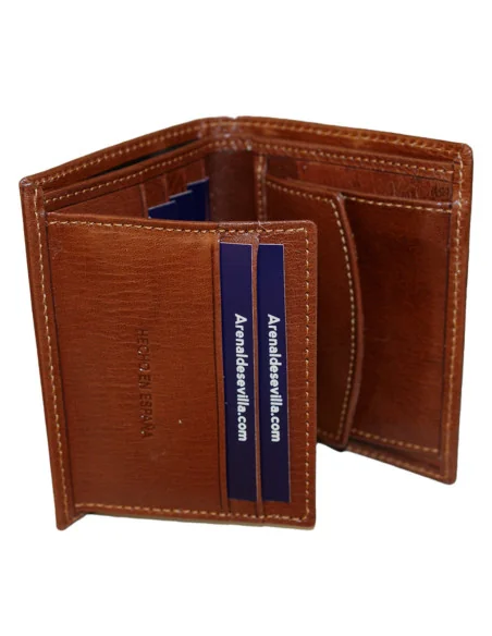 Cartera Águila San Juan de Piel Marrón Chocolate Bolsillo