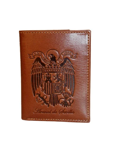 Cartera Águila San Juan de Piel Marrón Chocolate Bolsillo