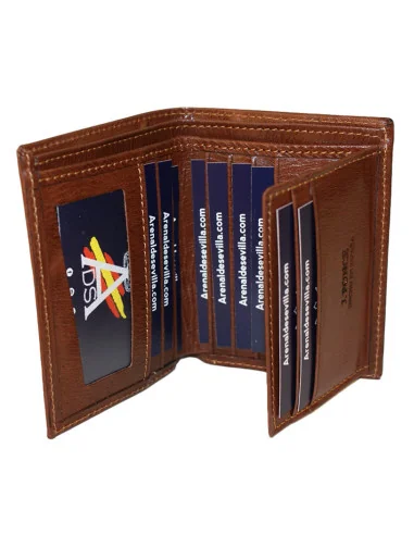 Cartera Águila San Juan de Piel Chocolate