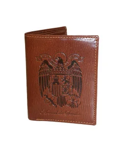 Cartera Águila San Juan de Piel Chocolate