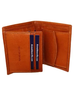 Cartera Águila San Juan de Piel Cuero Oscuro Bolsillo 2