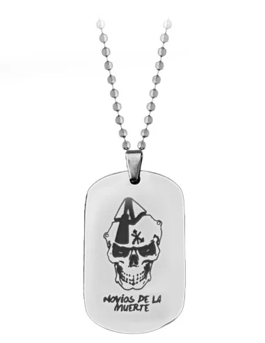 Chapa Novio De La Muerte Legión Acero