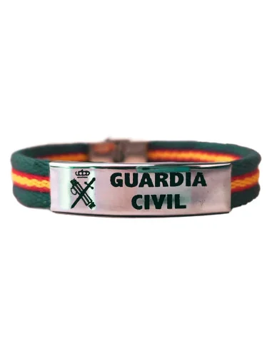 Pulsera Loneta Bandera España Guardia Civil