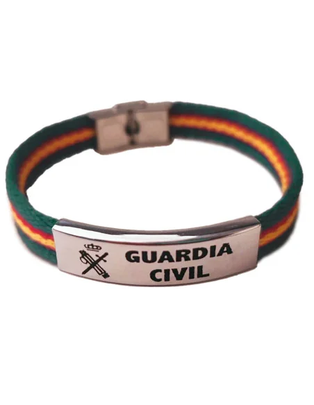 Pulsera Loneta Bandera España Guardia Civil