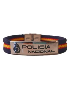 Pulsera Loneta Bandera España Policía 2